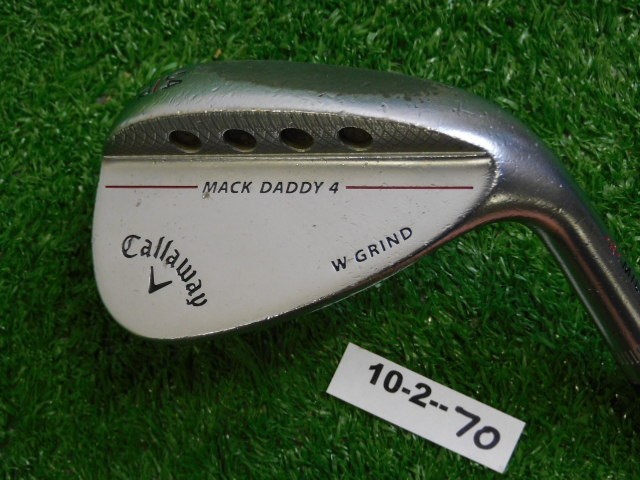 Callaway Mack Daddy 4 MD4 54* 12* Sand Wedge W Grind Regular Steel Mid Grip -1″