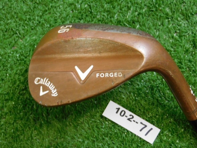 Callaway Forged Copper 56* 11* Sand Wedge Dynamic Gold Steel
