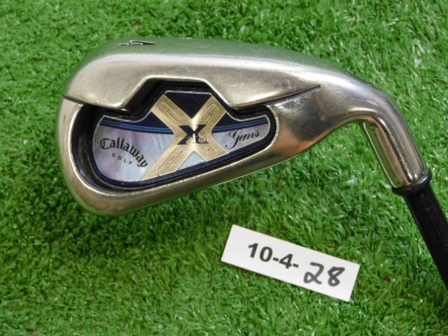 Callaway X-18 Gems Womens 4 Iron 45 Ladies Graphite 2* Upright