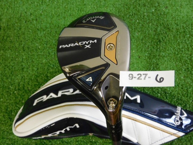 Callaway Paradym X 21* 4 Hybrid HZRDUS Gen 4 Silver 65g 5.5 Regular with HC 39″