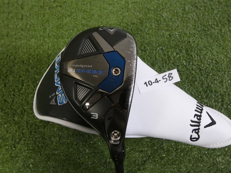 Callaway Paradym Ai Smoke HL 18* 3 Hybrid Cypher 60 5.5 Regular HC Mid Excellent