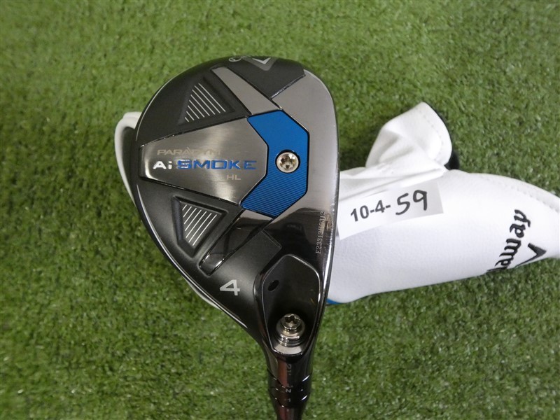Callaway Paradym Ai Smoke HL 21* 4 Hybrid Cypher 60 5.5 Regular with HC Jumbo