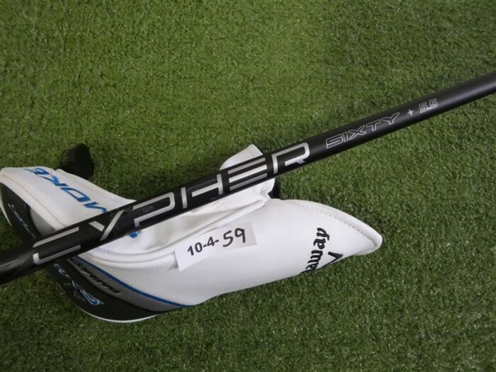 Callaway Paradym Ai Smoke HL 21* 4 Hybrid Cypher 60 5.5 Regular with HC Jumbo