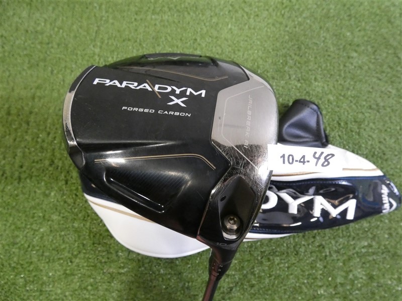 Callaway Paradym X 10.5* Driver HZRDUS Silver 50g 6.0 Stiff Graphite with HC Mid