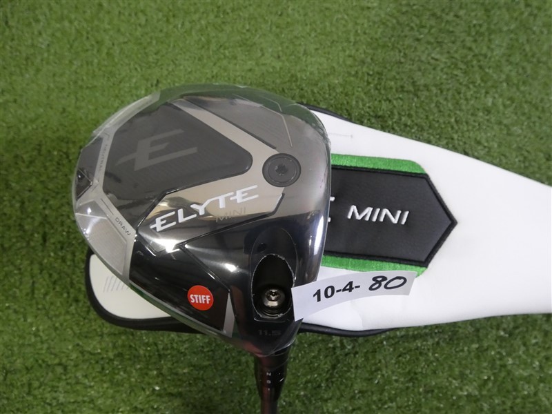 Callaway 2025 Elyte Mini 11.5* Driver Denali Charcoal 60g 6.0 Stiff with HC New