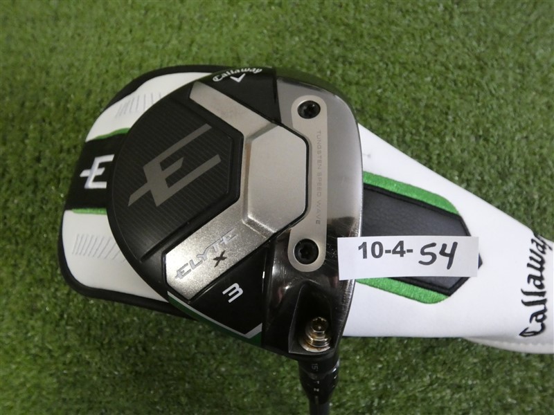 Callaway 2025 Elyte X 15* 3 Wood Denali Charcoal 60g 5.5 Regular Graphite w HC