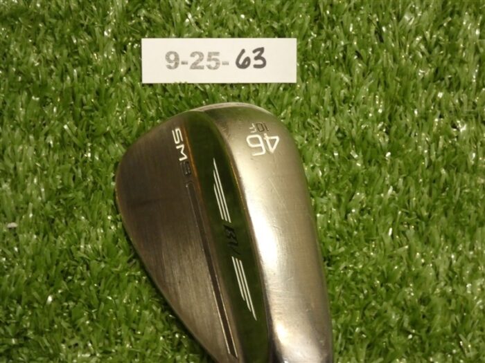 Titleist SM9 Brushed Steel 46* 10* F Pitching Wedge DG X100 Extra Stiff Steel