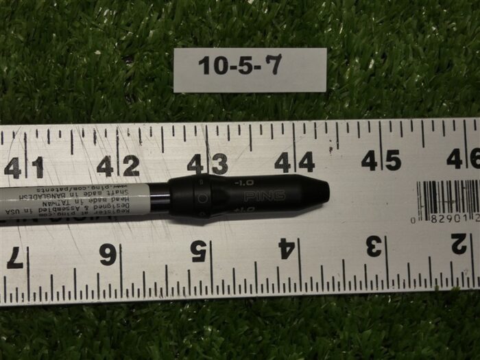 Ping 2025 G440 Tour 2.0 Black 75 Stiff Graphite Driver Shaft 44.25″ Mint