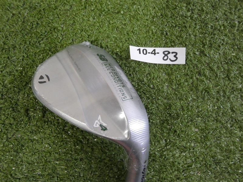 TaylorMade Milled Grind 4 MG4 Chrome 56* 12* Sand Wedge SB DG Tour 115 Steel New