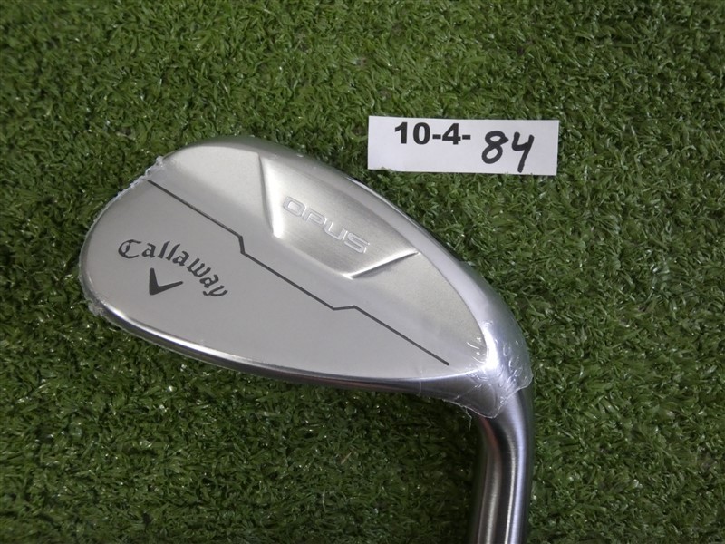 Callaway Opus Brushed Chrome 52* 10* Gap Wedge S Grind DG Mid 115 Steel New