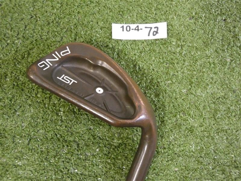Ping ISI Beryllium Copper BeCu 52* Sand Wedge Z-Z65 Stiff Steel White 3* Up +.5″