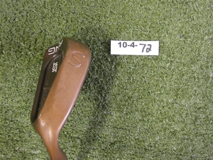 Ping ISI Beryllium Copper BeCu 52* Sand Wedge Z-Z65 Stiff Steel White 3* Up +.5″