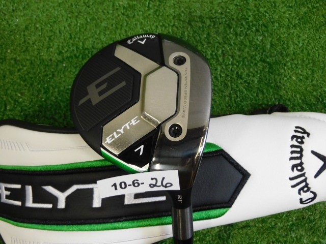 Callaway Elyte 21* 7 Wood Ventus TR Blue VeloCore 6 Stiff Graphite HC Excellent