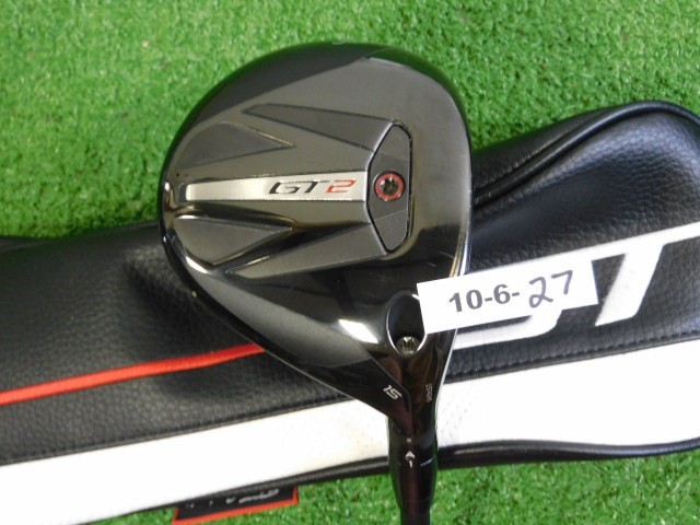 Titleist GT2 15* 3 Wood Tensei 1K Blue 65 Stiff Graphite w Headcover Excellent