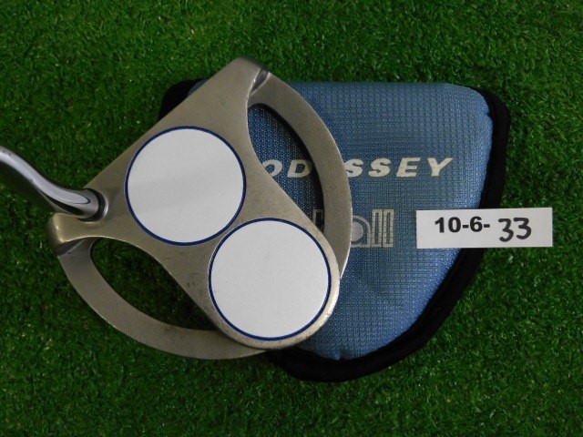 Odyssey Divine Line 2-Ball 33″ Putter with Headcover