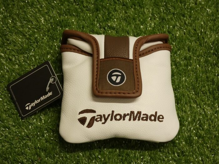 TaylorMade British Open Spider Mallet Putter Headcover Brown/White New