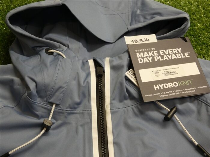 FootJoy Womens HydroKnit Golf Jacket Stone Blue Small 36839