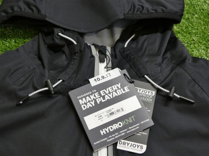 FootJoy Womens HydroKnit Golf Jacket Black/White Medium 33489