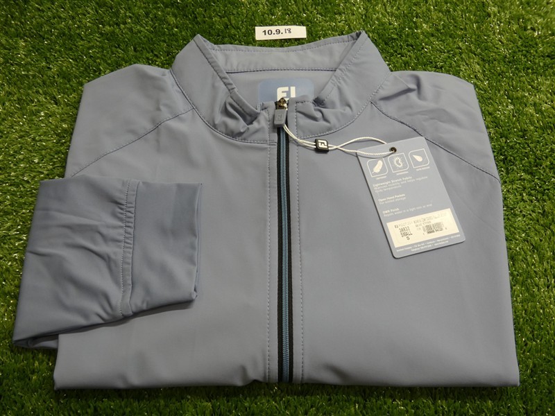 FootJoy Womens TempoSeries Full-Zip Golf Jacket Stone Blue Small 36832