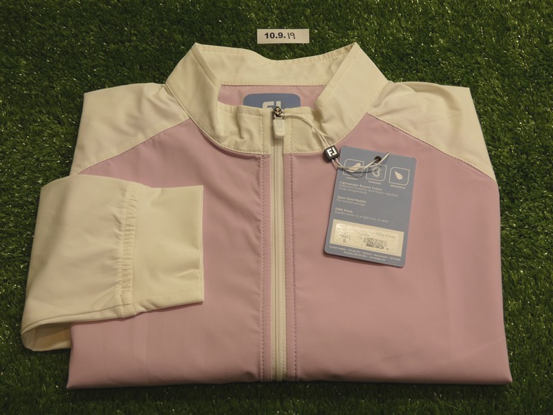 FootJoy Womens TempoSeries Full-Zip Golf Jacket Orchid/White Small 36833