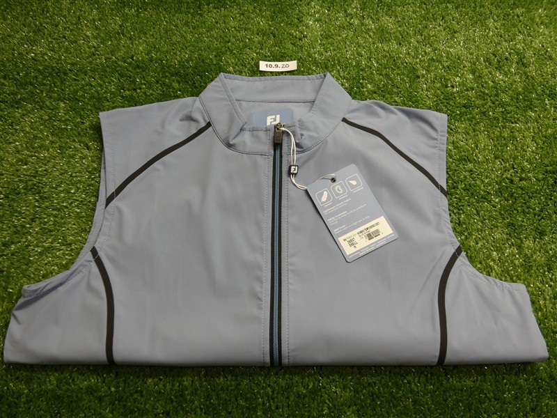 FootJoy Womens TempoSeries Golf Vest Stone Blue Small 36837