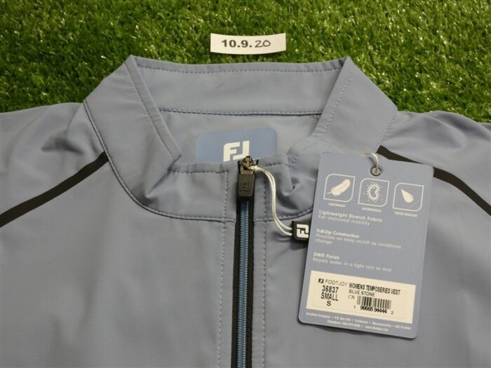 FootJoy Womens TempoSeries Golf Vest Stone Blue Small 36837