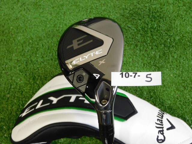 Callaway 2025 Elyte X 21* 4 Hybrid Denali Charcoal 60g 5.5 Regular with HC Mint
