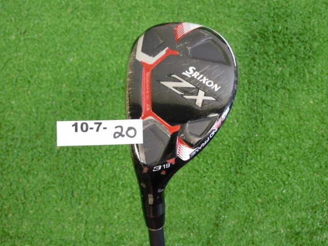 Srixon ZX 19* Left Hand 3 Hybrid Rescue HZRDUS Smoke 80g 5.5 Regular Graphite