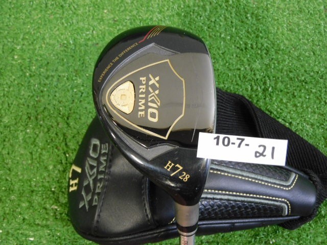 XXIO Prime 12 28* 7 Rescue Hybrid SP-1200 43.5g 2221 Regular Graphite with HC