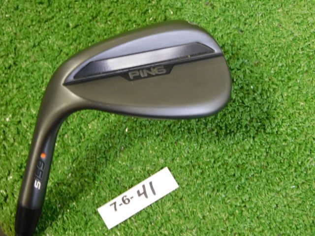 Ping S159 56* 12* Left Hand Sand Wedge S Grind F3 Regular Graphite Orange 2* Fl