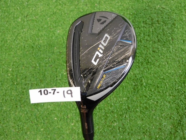 TaylorMade Qi10 22* Left Hand 4 Hybrid Rescue Ventus TR 6 Regular Graphite