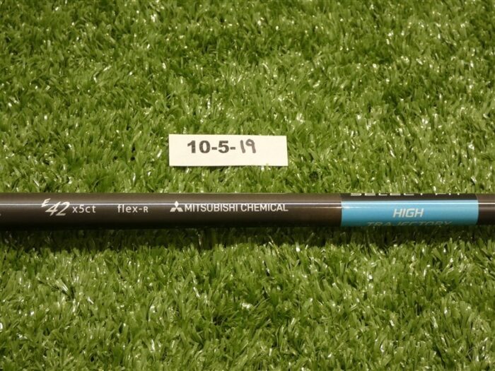 TaylorMade Mitsubishi Bassara E 42 x5ct Regular Driver Shaft 44.5″ Excellent
