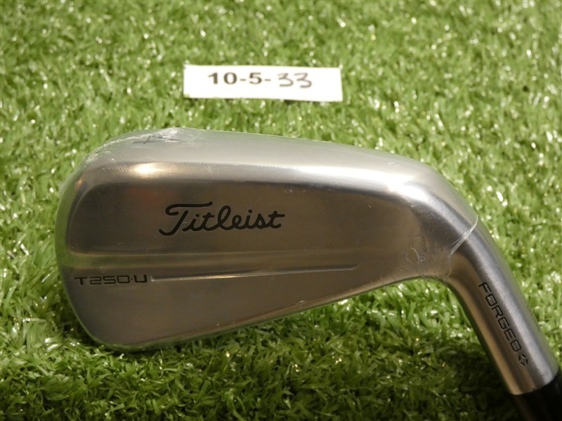Titleist 2025 T250U 22* 4 Utility Iron HZRDUS 90g 6.0 Stiff Graphite New