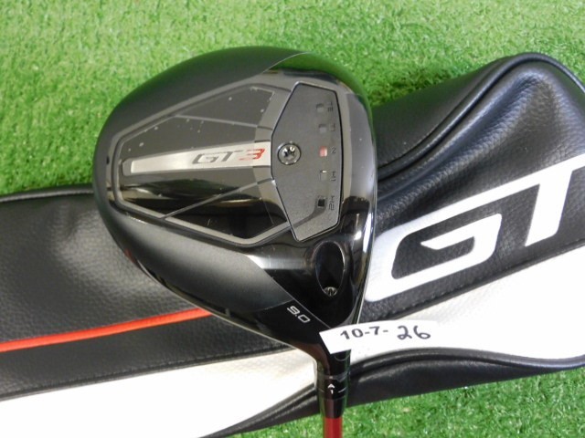 Titleist GT3 9.0* Driver Ventus TR Red VeloCore 6 Stiff Graphite w Headcover New