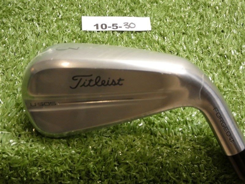 Titleist 2025 U505 20* 3 Utility Iron HZRDUS 80g 6.0 Stiff Graphite New