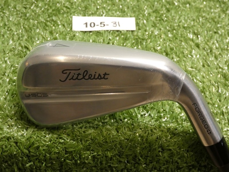 Titleist 2025 U505 22* 4 Utility Iron HZRDUS 80g 6.0 Stiff Graphite New