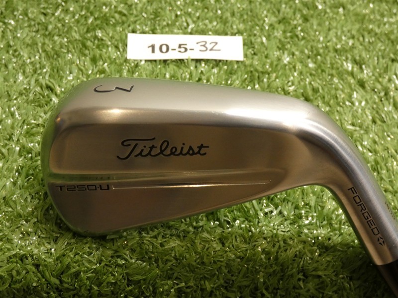 Titleist 2025 T250U 20* 3 Utility Iron HZRDUS 90g 6.0 Stiff Graphite Mint