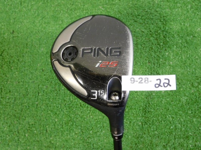 PING i25 15* 3 Wood PWR 65 Stiff Graphite