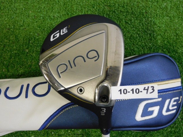 PING G Le3 18* Womens 3 Wood ULT250 Lite Ladies Graphite w Headcover Excellent