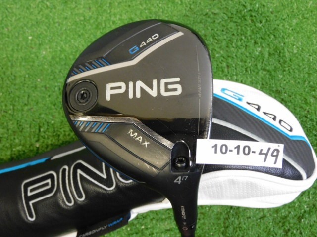 PING G440 Max 17* 4 Wood Alta CB 65 Regular Graphite with Headcover Excellent