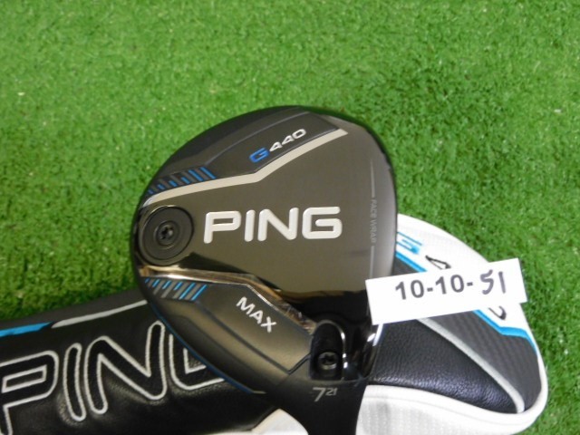 PING G440 Max 21* 7 Wood Alta CB 65 Senior Graphite with Headcover New