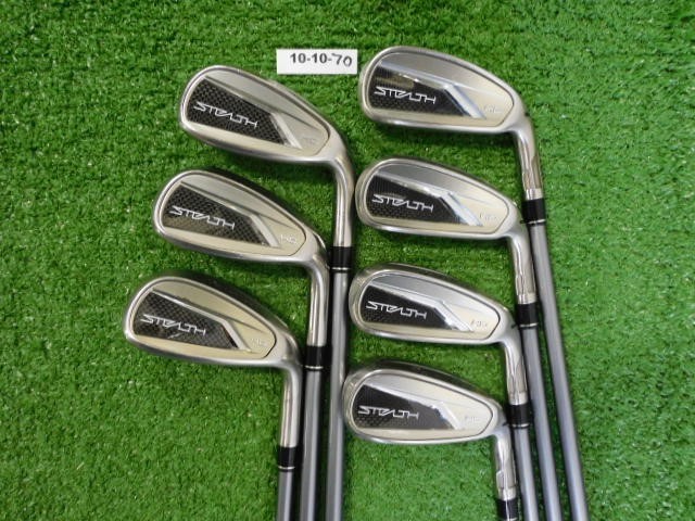 TaylorMade Stealth HD Irons 5-P & A Speeder NX Red 50 Regular Graphite
