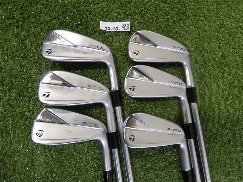 TaylorMade 2023 P770 Irons 4-9 (No P Wedge) 125g 6.5 X Extra Stiff Steel Mid