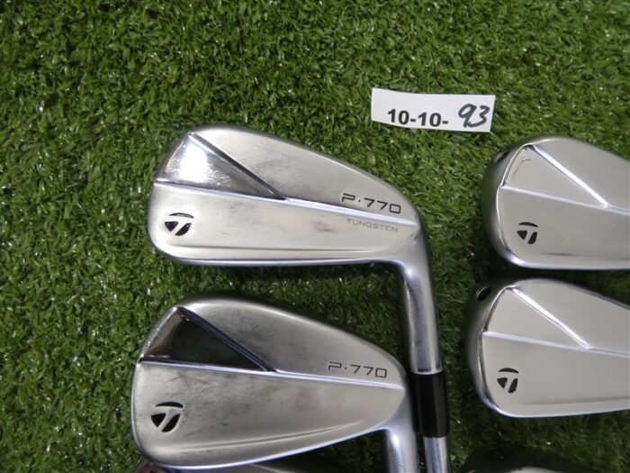 TaylorMade 2023 P770 Irons 4-9 (No P Wedge) 125g 6.5 X Extra Stiff Steel Mid