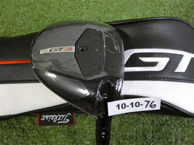 Titleist GT3 15* 3 Wood Tensei 1K Blue 65 Regular Graphite with Headcover New