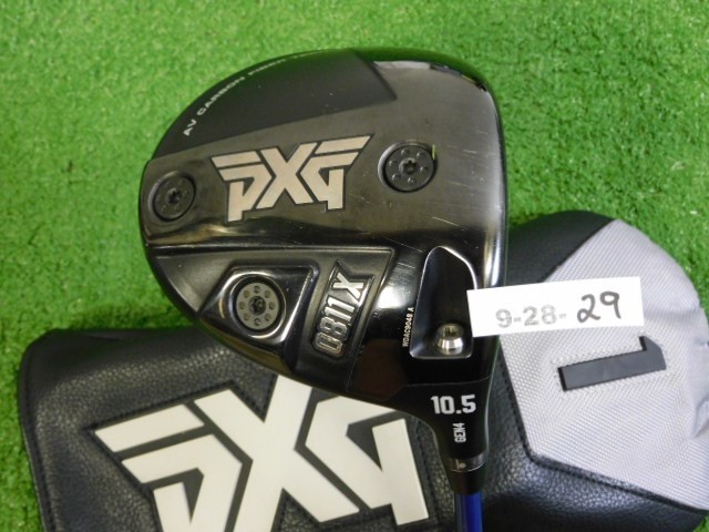 PXG 0811X Gen 4 10.5* Driver Riptide CB 40g 5.0 A Senior with HC & Jumbo Grip