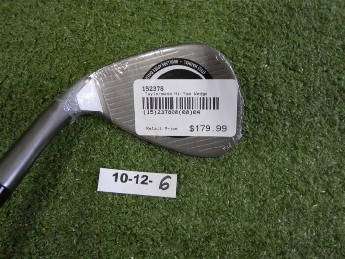 TaylorMade Milled Grind Hi-Toe 4 RAW 60* 11* Lob Wedge ATV Grind DG Steel New