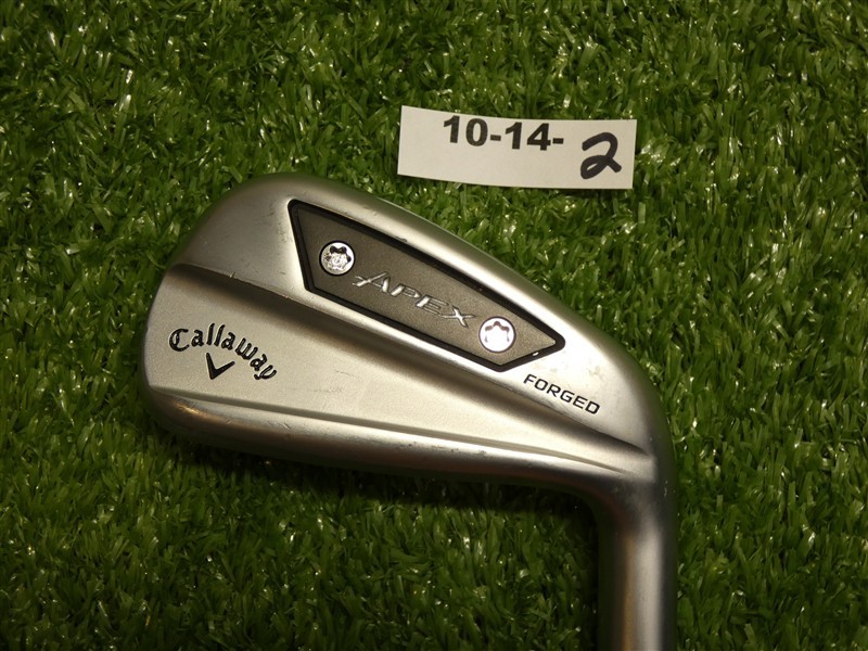 Callaway Apex Ai200 Forged 7 Iron Dynamic Gold Mid 100 S300 Stiff Steel Mint