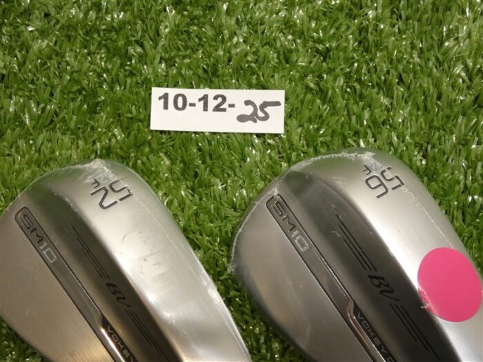 Titleist Vokey SM10 Tour Chrome 52/56* 12/14* Gap/Sand Wedge Set DG Steel New