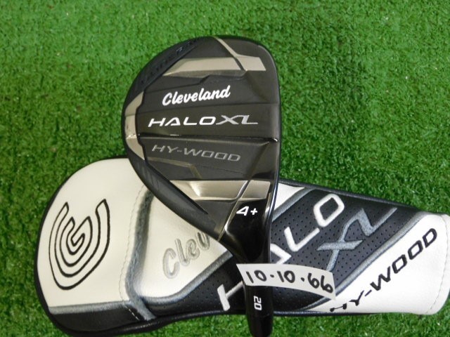 Cleveland Halo XL Hy-Wood 20* 4+ Hybrid Ascent 40 A Senior Graphite with HC New